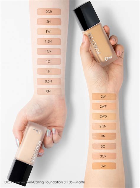 is dior forever foundation water based|dior forever foundation color chart.